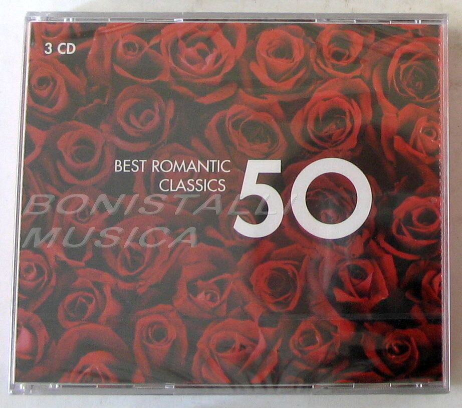 VARIOUS - BEST ROMANTIC CLASSICS 50 - Three CD Sigillato
