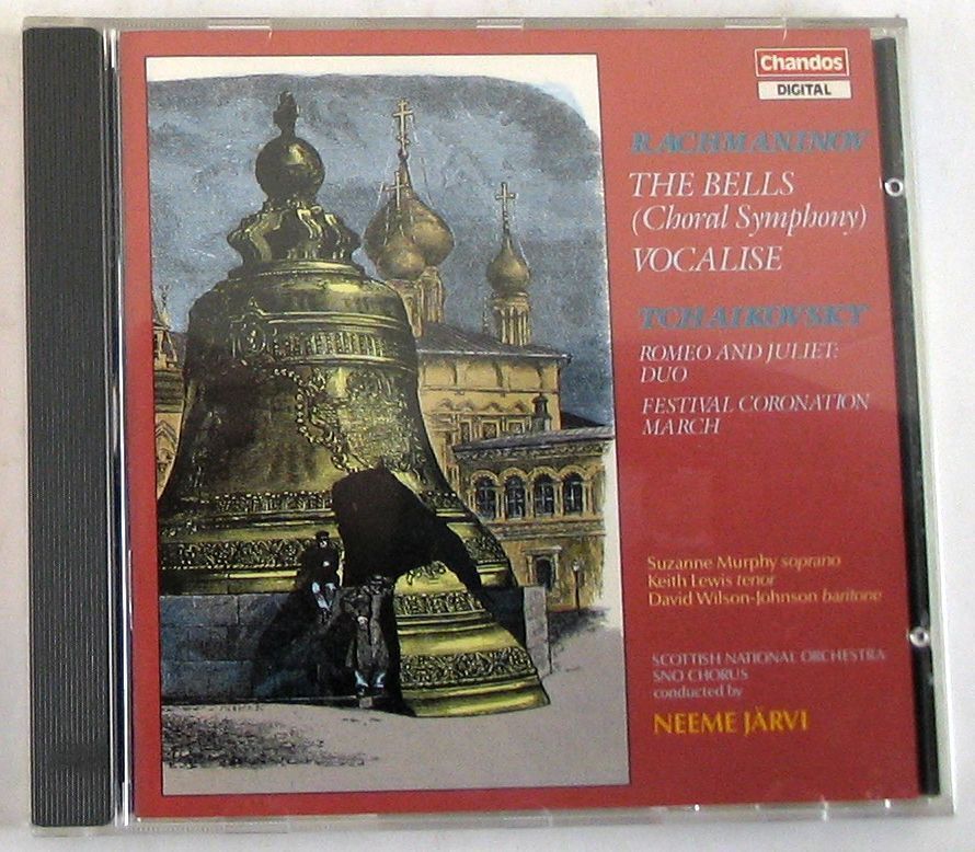 RACHMANINOV / TCHAIKOVSKY - THE BELLS / ROMEO AND... - JARVI - CD Nuovo Unplayed