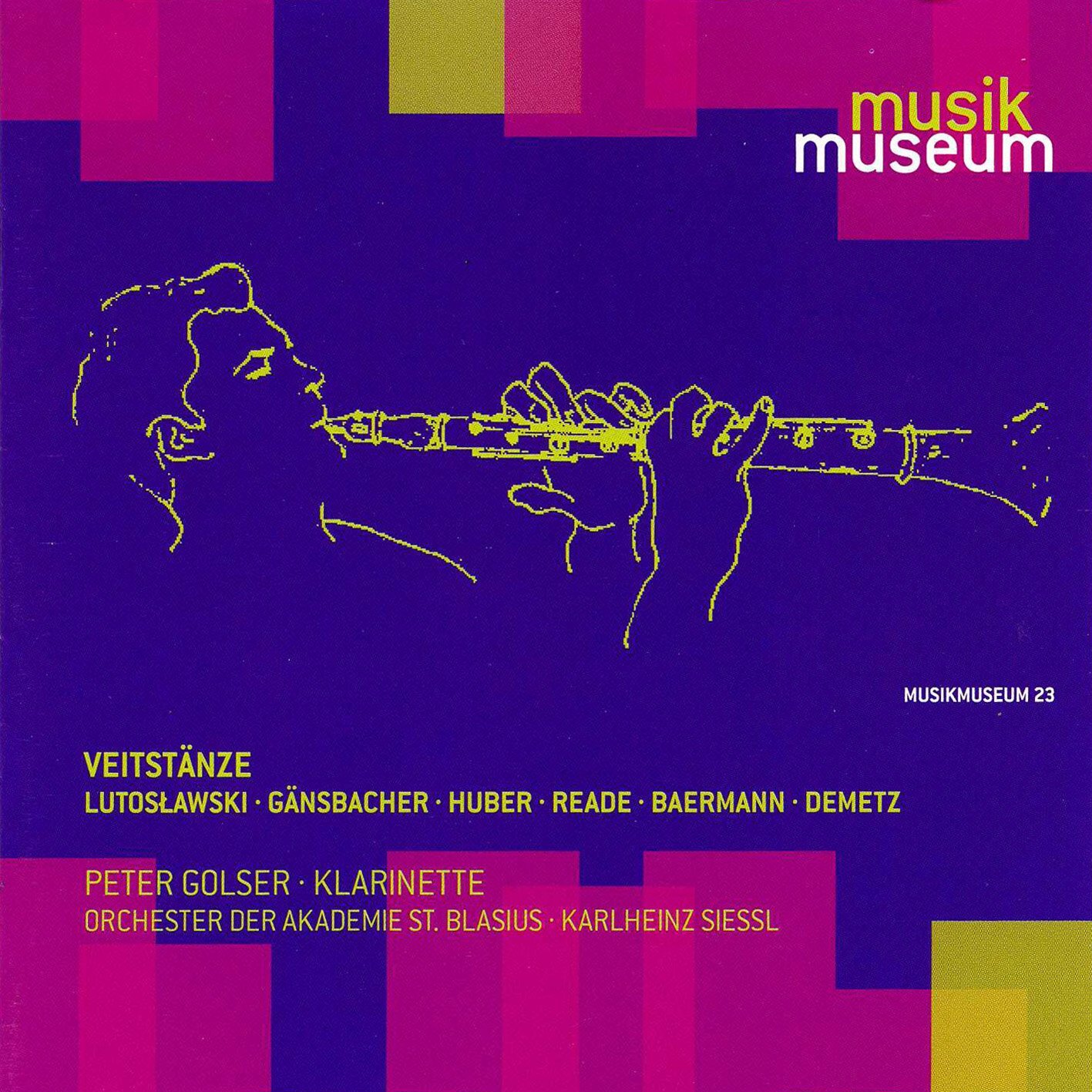 Peter Golser (Klarinette) Veitstänze (CD)