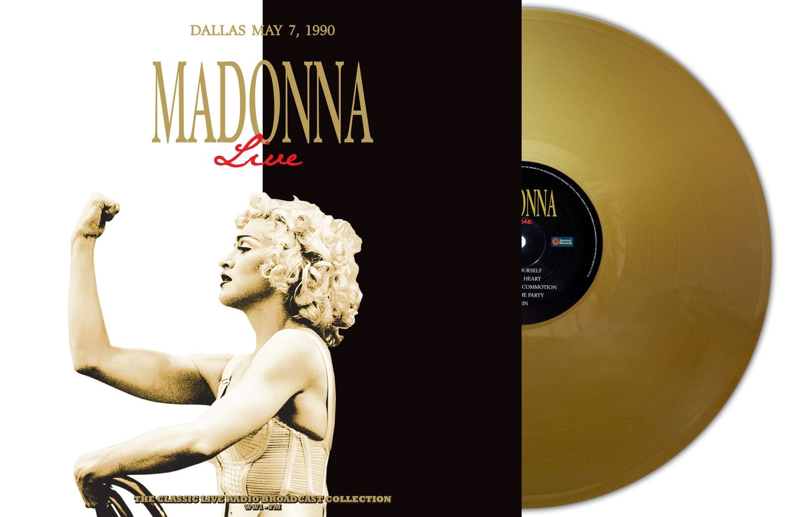 Live In Dallas 1990 (Gold Vinyl)