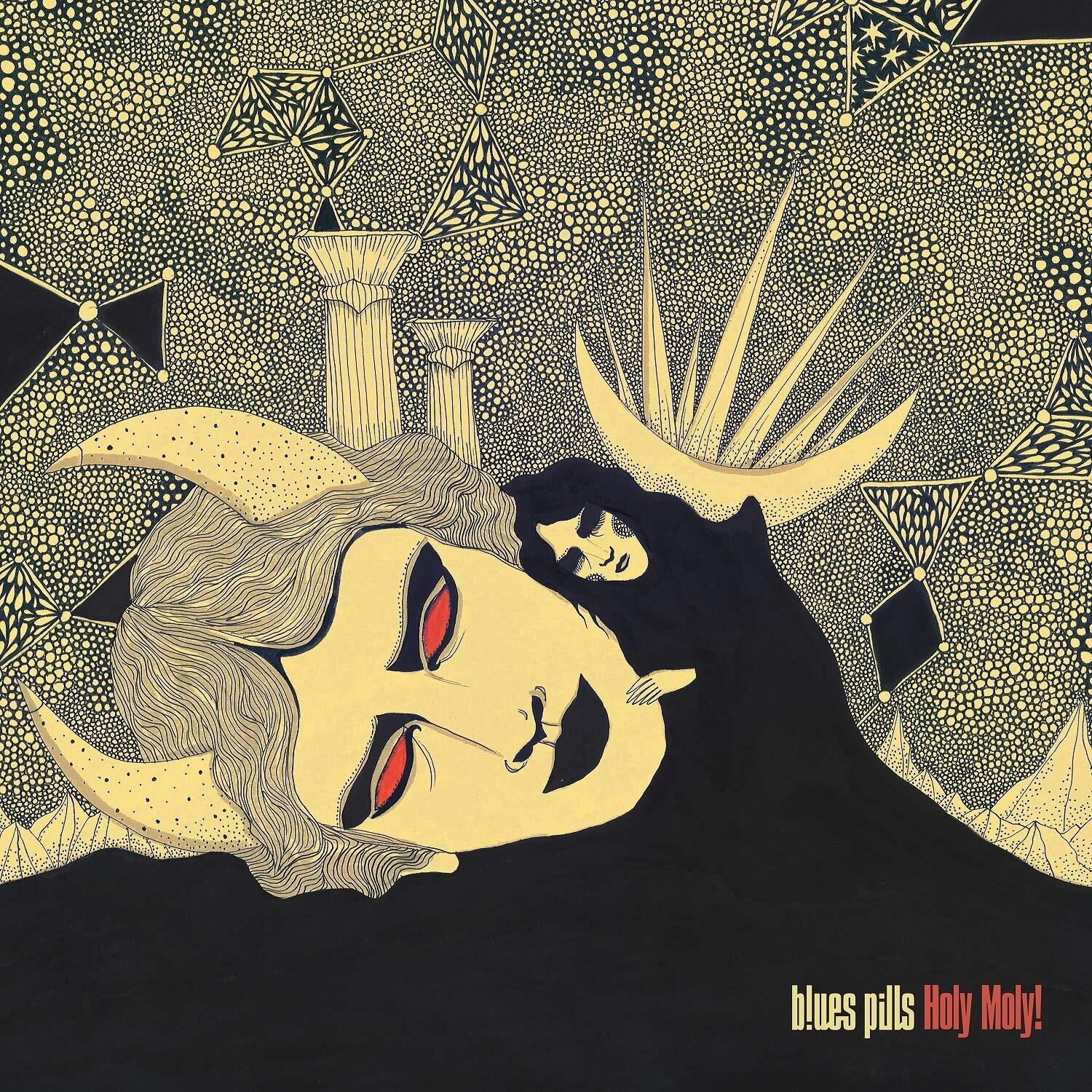Blues Pills Holy Moly! Mustard w/ Black Splatter (Vinyl LP)
