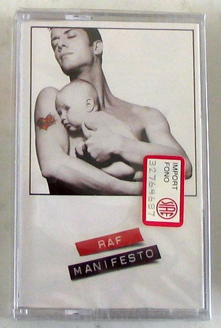 RAF - MANIFESTO - Musicassetta Sigillata MC K7