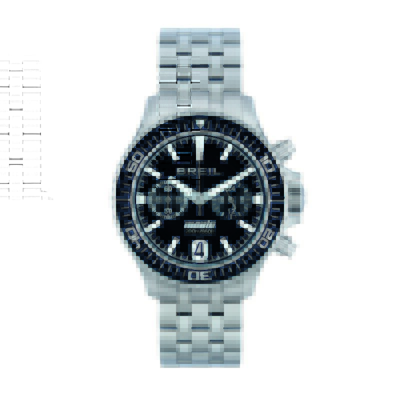 Orologio uomo Breil Cronografo MANTA P.R.O. nero acciaio TW2012