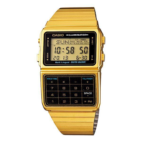CASIO DATABANK CALCULATOR GOLD 11343774