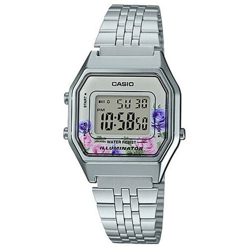 CASIO VINTAGE LADY STEEL FLOWERS 11345846
