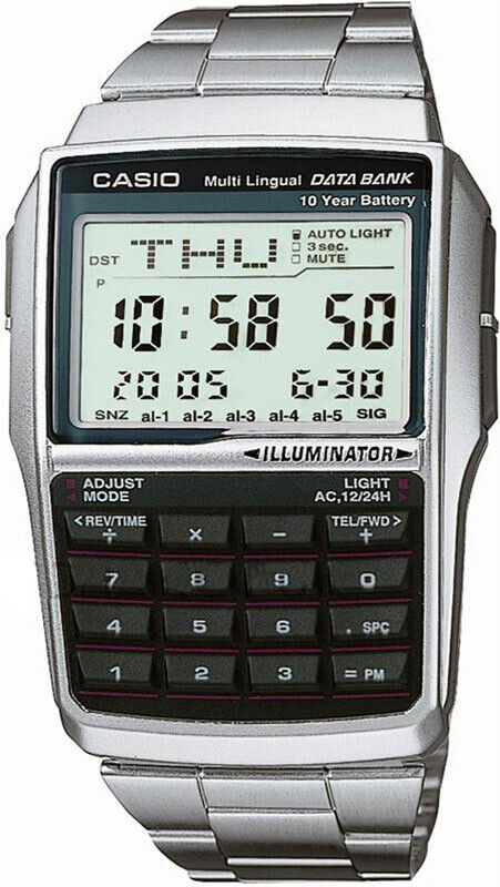 CASIO DATABANK CALCULATOR STEEL