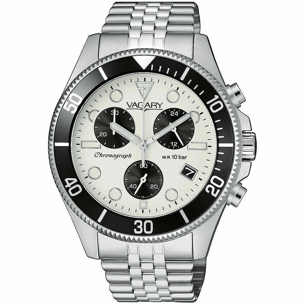 VAGARY by CITIZEN OROLOGIO CRONOGRAFO ACCIAIO UOMO Aqua39 Crono VS1-019-11