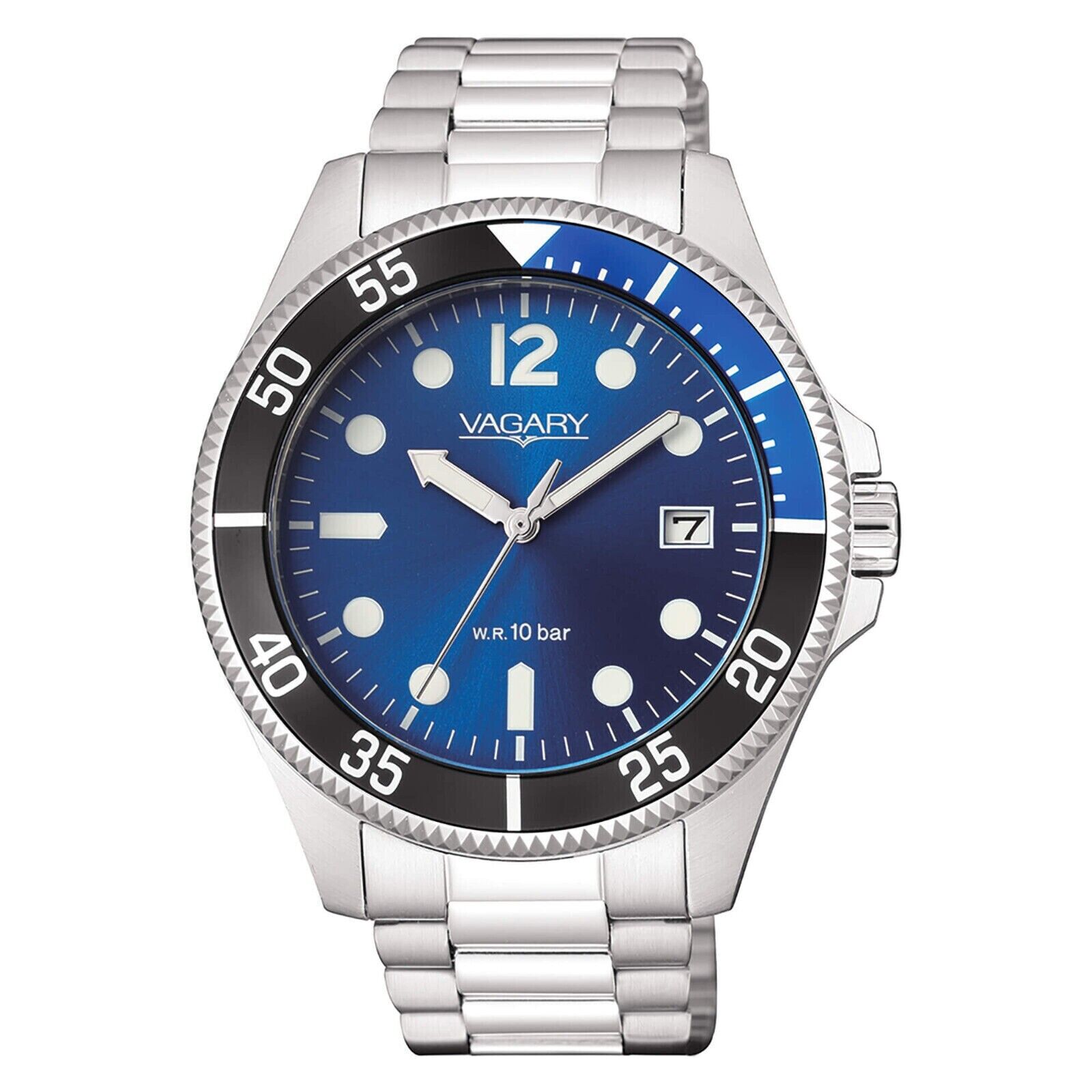 VAGARY by CITIZEN OROLOGIO SUB SOLOTEMPO IN ACCIAIO UOMO Aqua39 VD5-112-73
