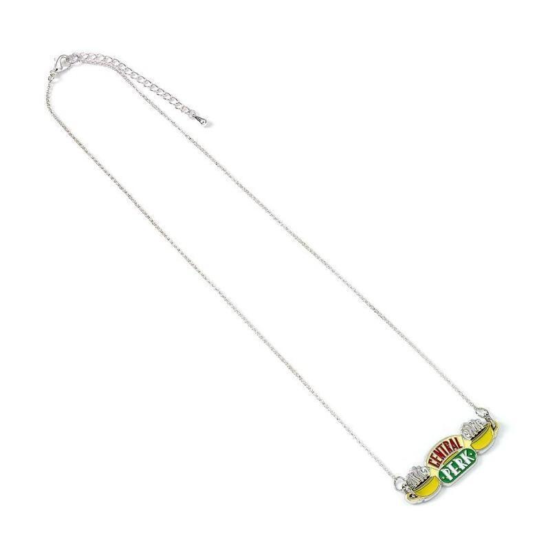 FRIENDS Serie TV - Collana con Pendente CENTRAL PERK Placcata Argento con Cateni