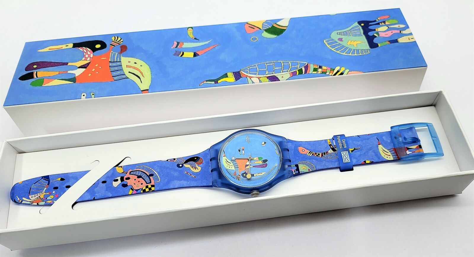 Swatch Special 2022 - SUOZ342 - Blue Sky By Vassily Kandisky - NUOVO -