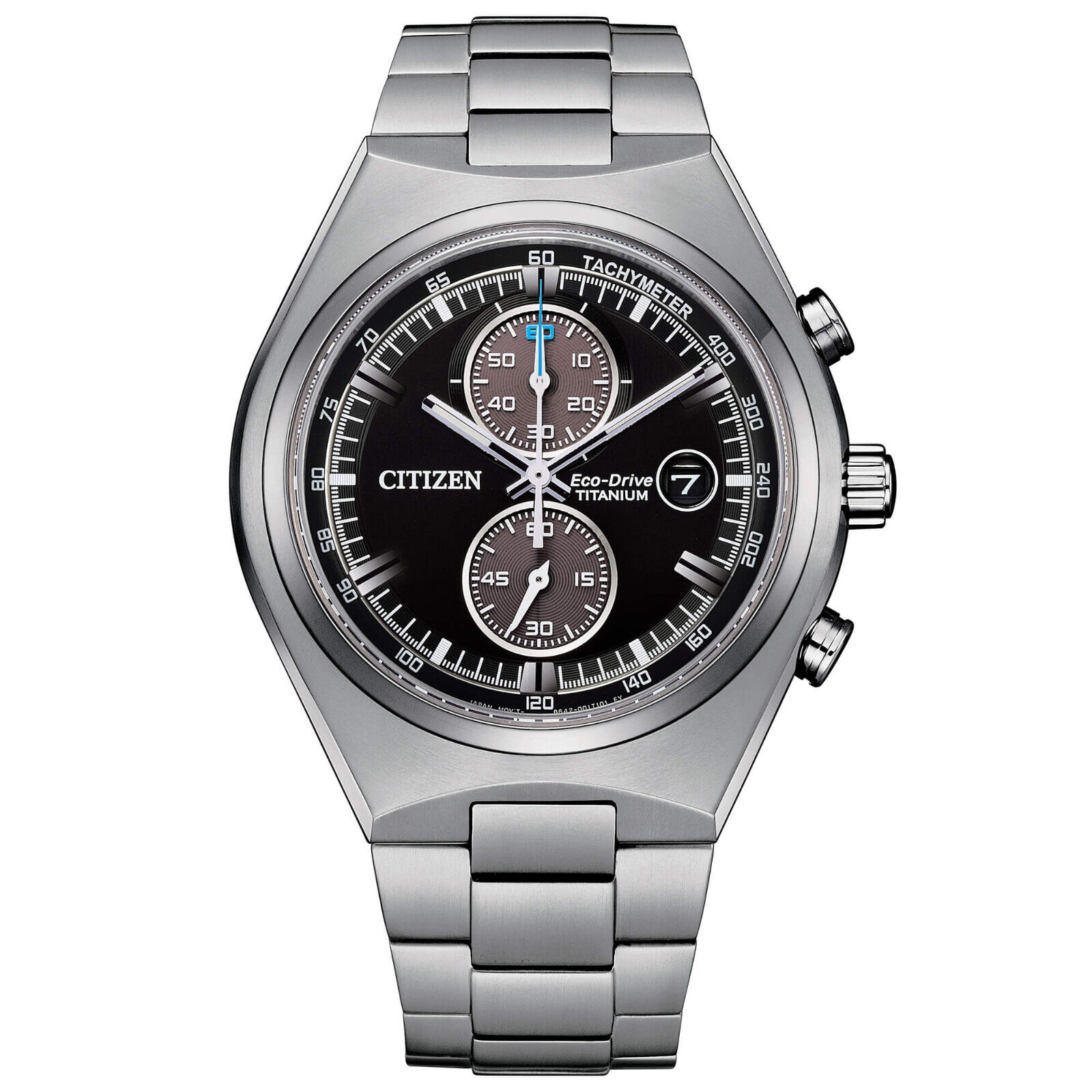 CITIZEN ECO-DRIVE OROLOGIO DA UOMO CRONOGRAFO SUPERTITANIO CA7090-87E