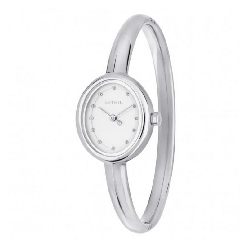 Orologio donna rigido Breil Hoop TW2054 bangle solotempo acciaio