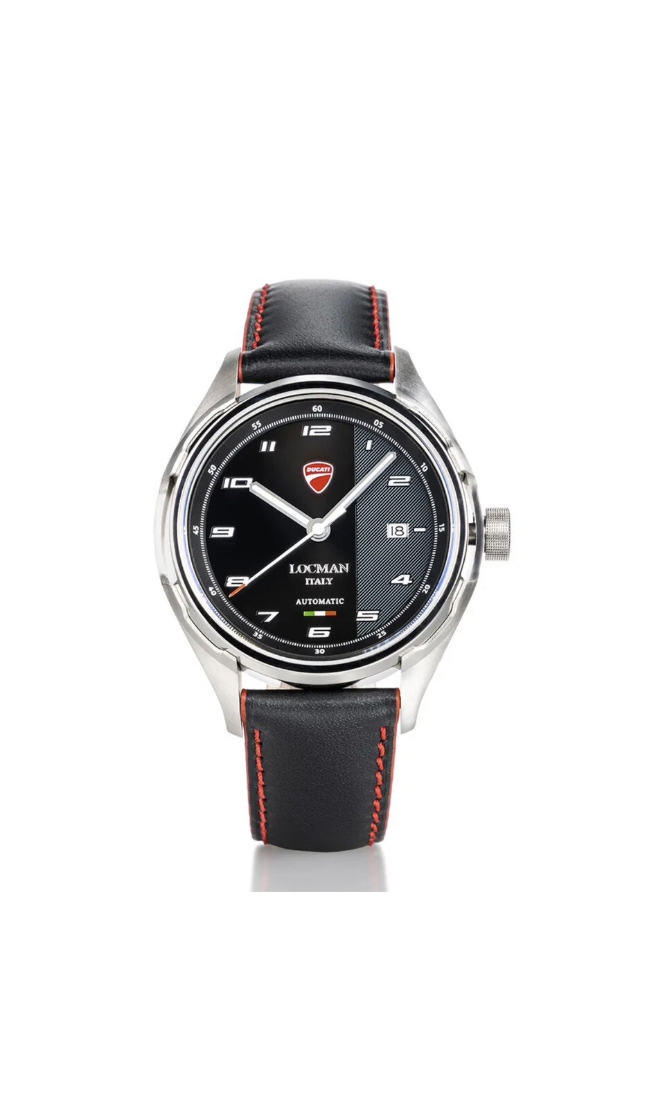 Orologio Uomo Acciaio Ducati Automatico Locman - D122A01S00BKWHPKR