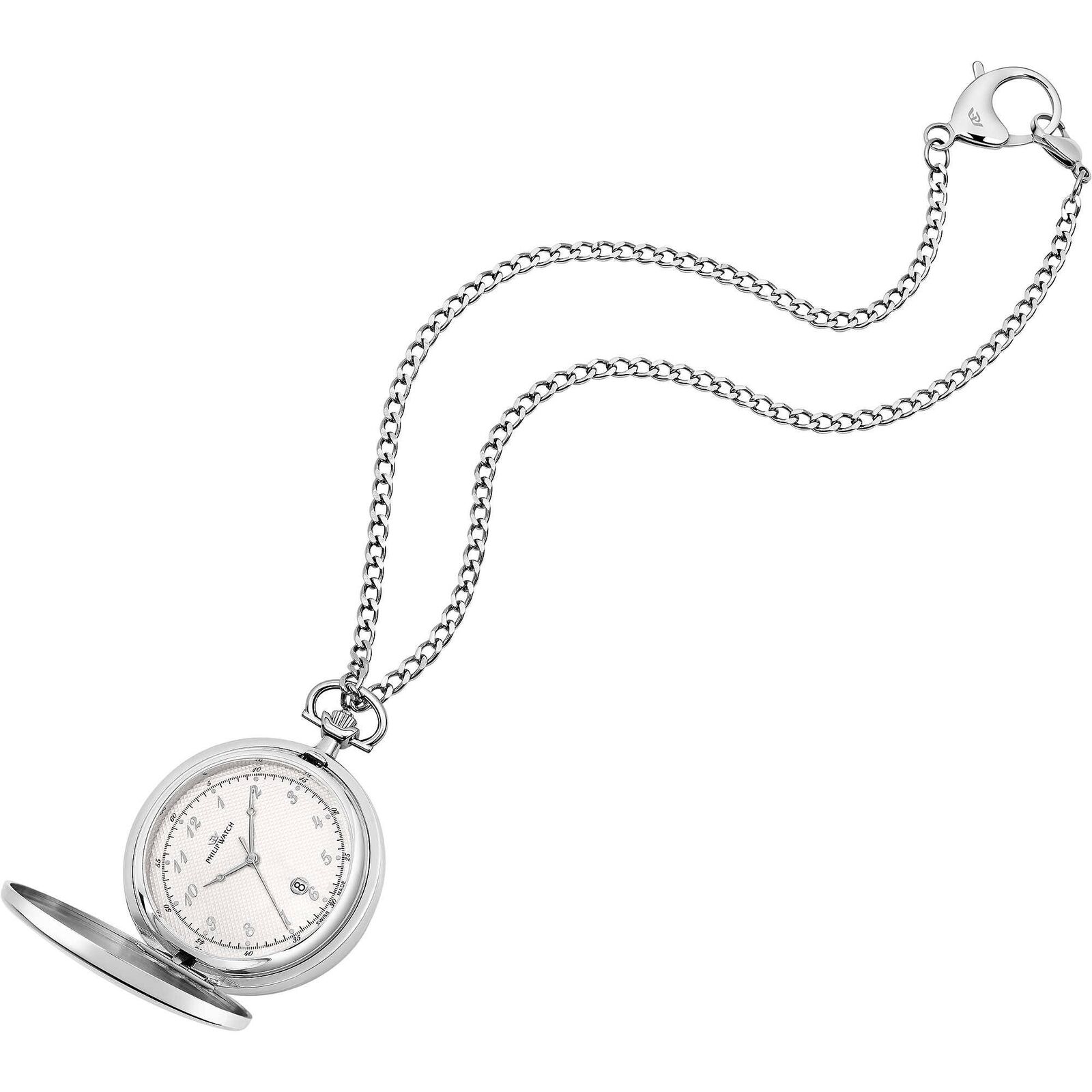 Orologio da Tasca Philip Watch R8259183003 taschino Watch Numeri Catena 42 mm