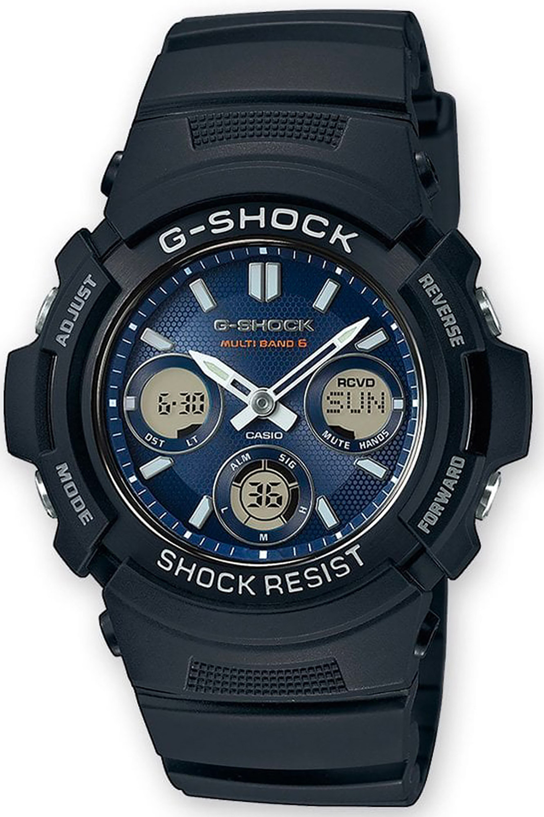 Casio G-Shock  AWG-M100SB-2AER Orologio Uomo Al quarzo