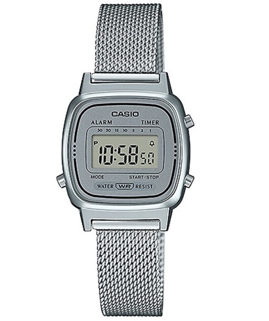 CASIO VINTAGE MINI Steel Silver Mesh 11343774