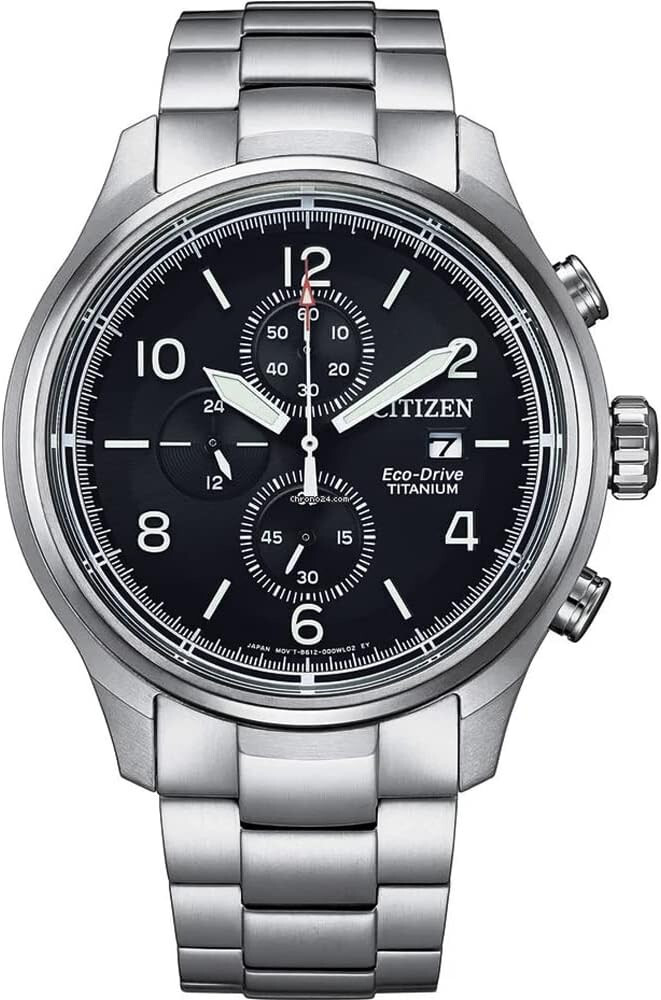 Citizen Eco-Drive Super-Titanium CA0810-88E Orologio Uomo Al quarzo