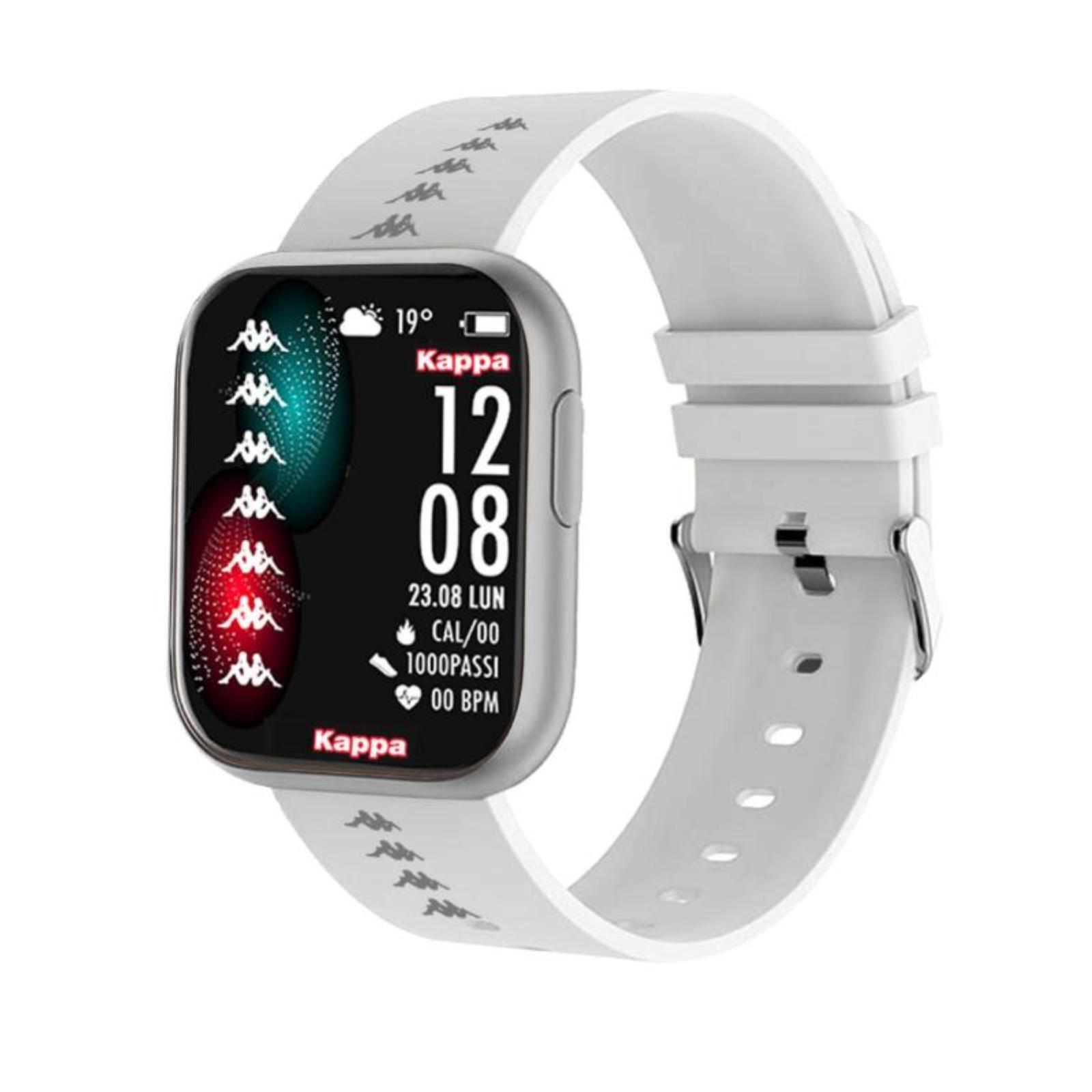 Orologio Unisex Smartwatch KAPPA KW-S002 con Cinturino Silicone Bianco