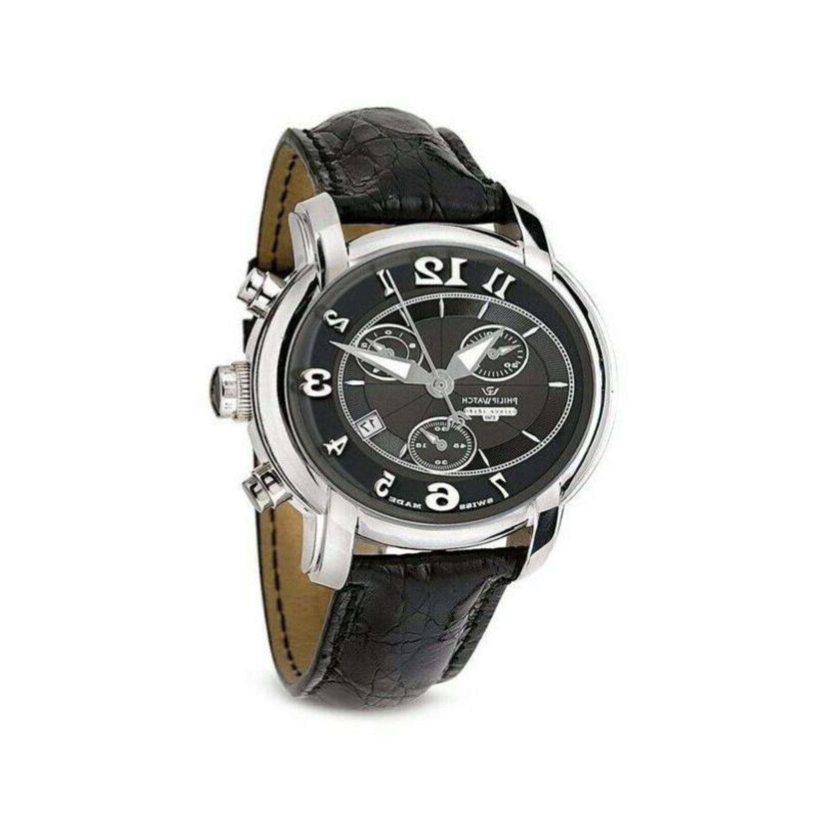 Orologio Uomo Cronografo PHILIP WATCH Anniversary R8271650025 Cinturino in Pelle
