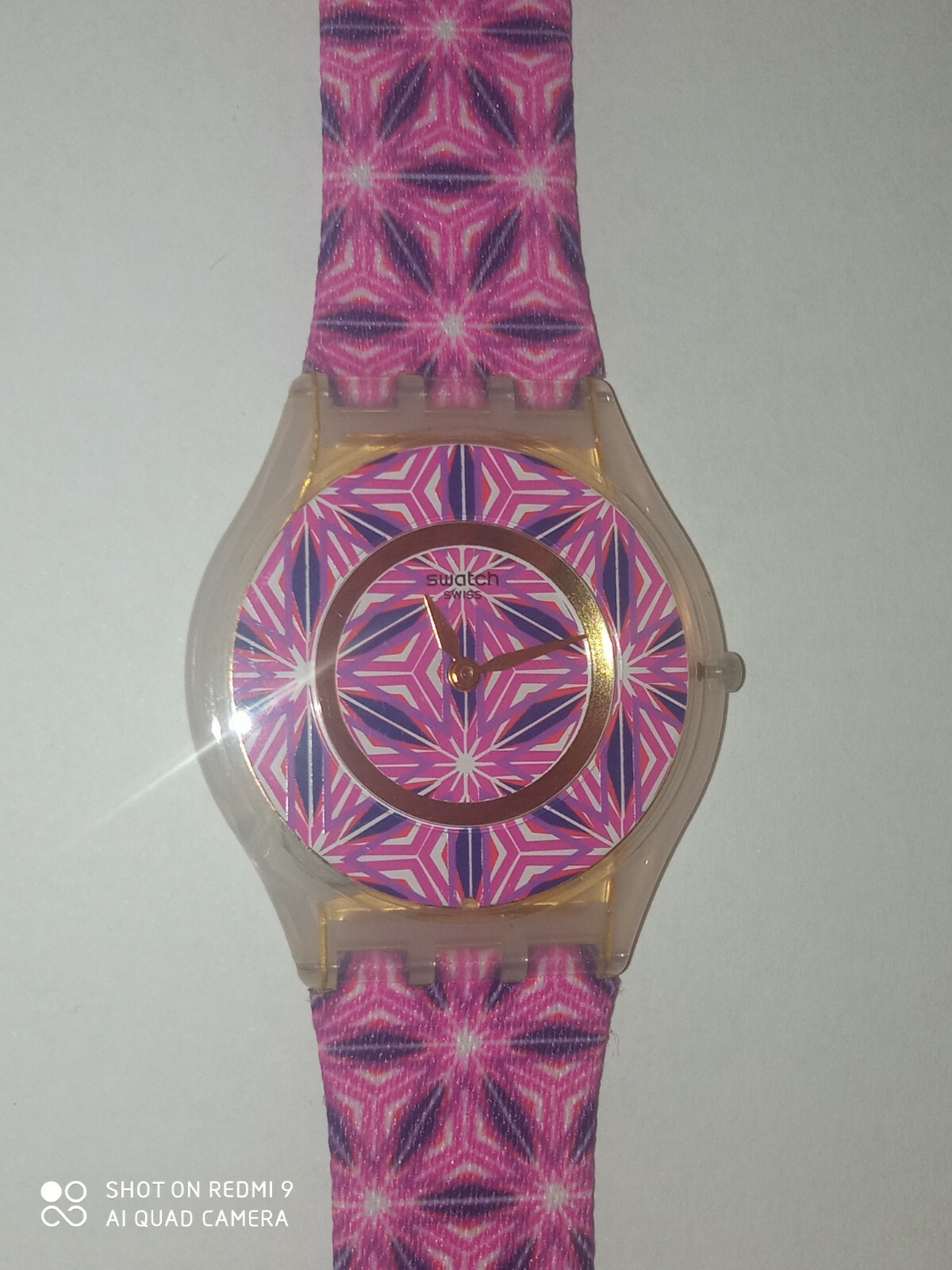 OROLOGIO SWATCH SKIN 2014 VETRATA SFW108 NUOVO FUNZIONANTE