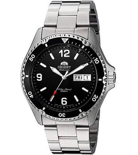 Orient MAKO II Orologio Uomo Automatico Meccanico WR 200MT In Acciaio FAA02001B3