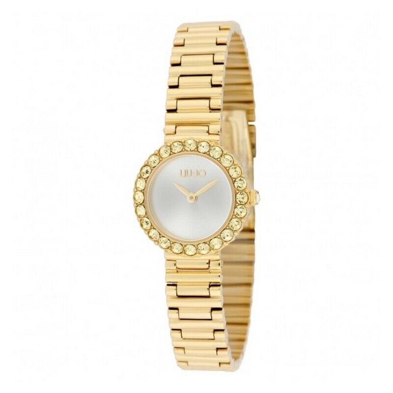 Orologio donna solo tempo Liu Jo Fashion Poising dorato TLJ2235 acciaio con cris