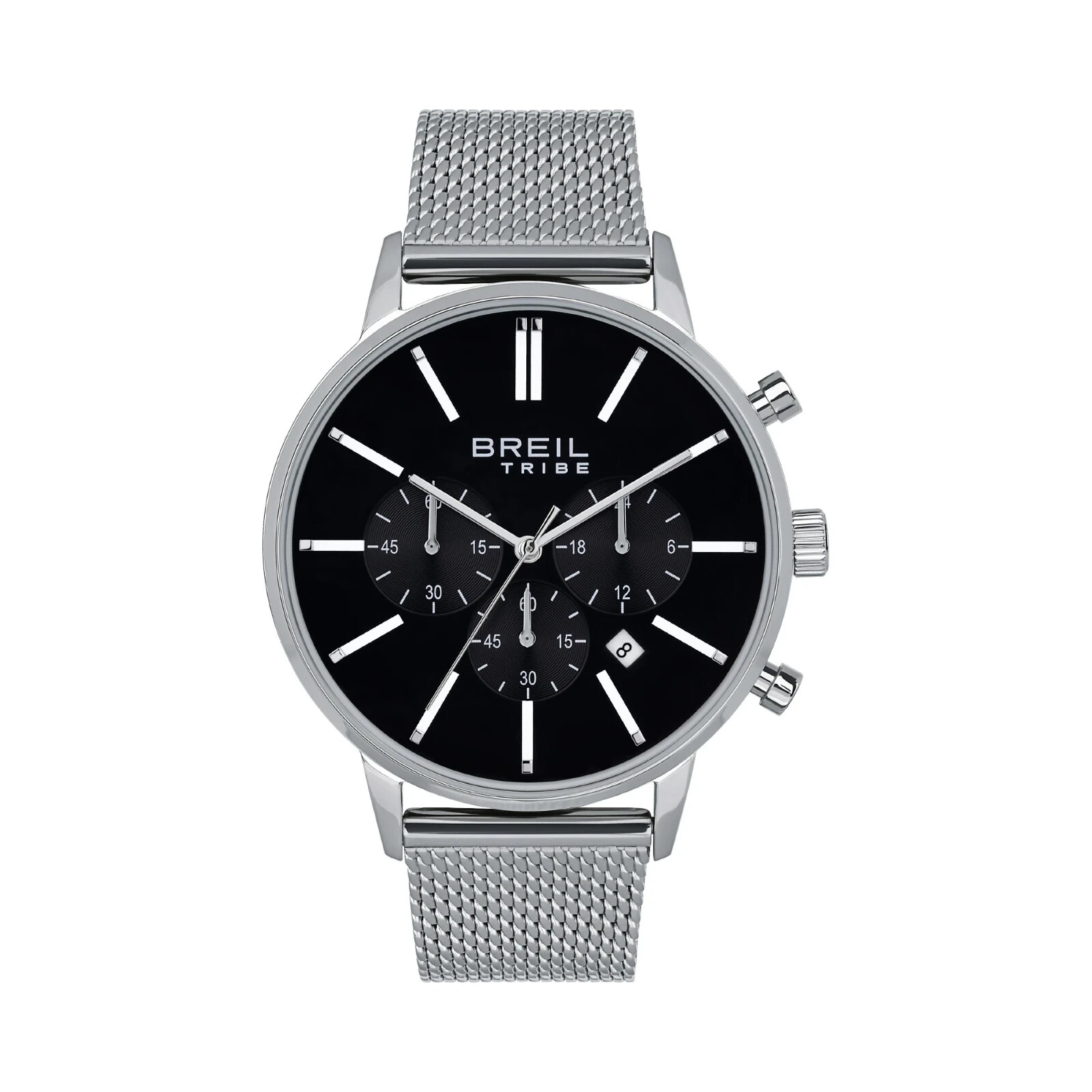 orologio BREIL Avery SCONTO 20% crono uomo mm42  maglia milano fondo nero EW0509