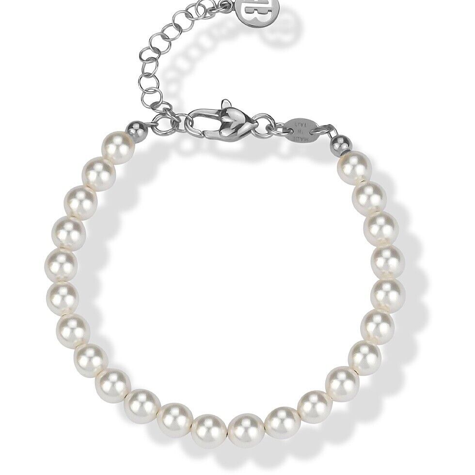 "Bracciale in argento con filo di perle - Boccadamo BR57"