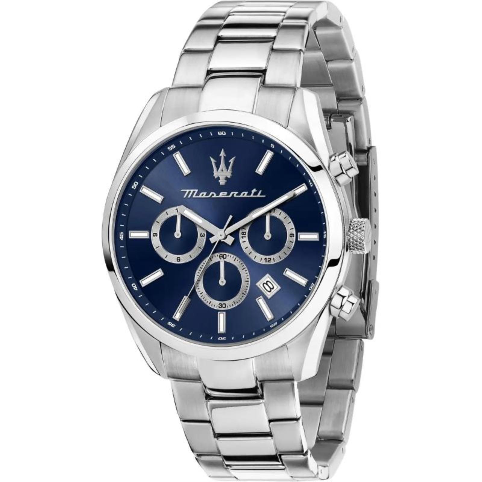 Orologio Uomo Multifunzione MASERATI R8853151005 con Cinturino in Acciaio