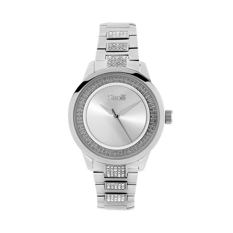 Orologio solo tempo donna Stroili London glitter con cristalli 1671059