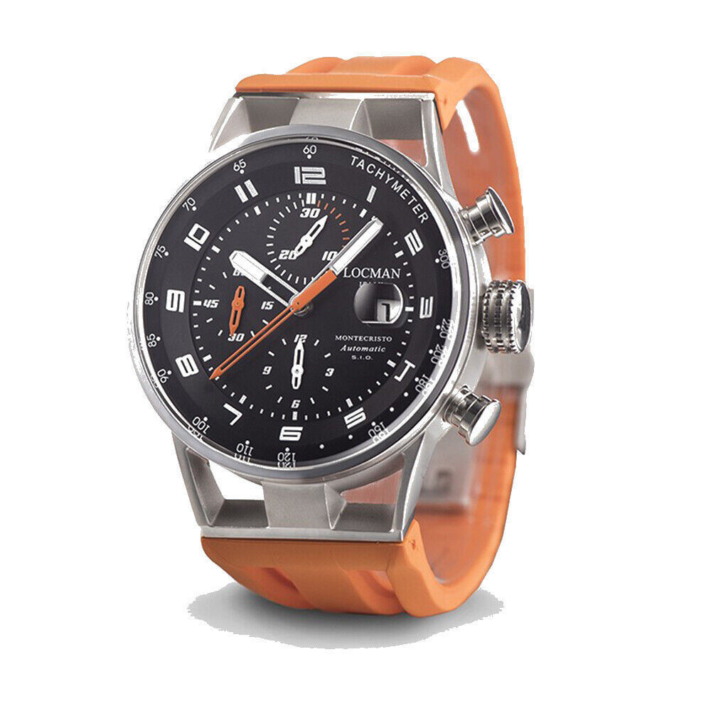 Cronografo Uomo Montecristo Automatico Locman - 0516A01S-00BKORSO