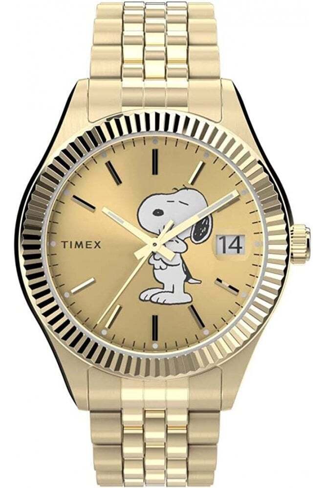 Timex Donna Waterbury Snoopy Orologio 36mm Impermeabile TW2V47300