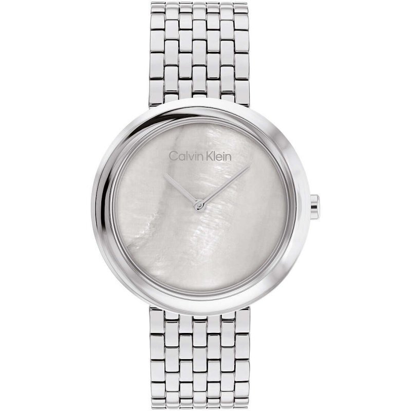 Orologio donna solo tempo Calvin Klein Sculptural madreperla 25200320 acciaio