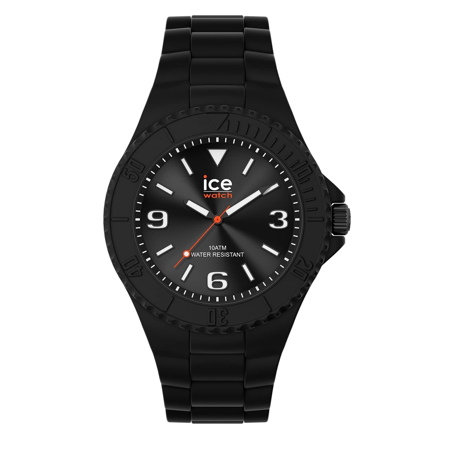 ICE-WATCH - Ice Generation Black - Men's Wristwatch With Silicon Strap - 019874