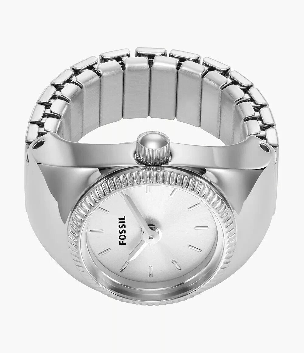 FOSSIL 	WATCH RING  OROLOGIO ANELLO  DONNA QUARZ  ES5245  NUOVO GARANZIA ITALIA