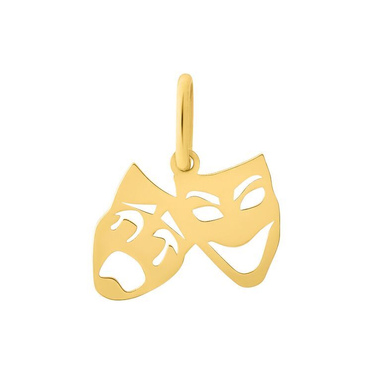Ciondolo donna maschere Oro Giallo 9Kt Stroili Poeme 1432058
