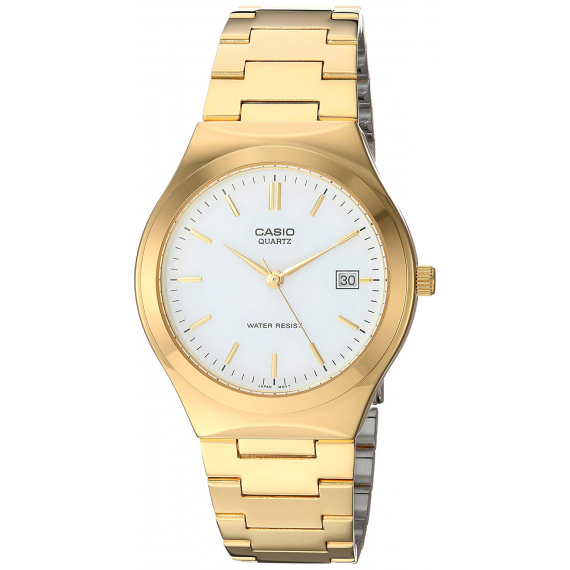 CASIO MTP-1170N-7ARDF OROLOGIO UOMO ACCIAIO DORATO DATA 37mm SOTTOCOSTO