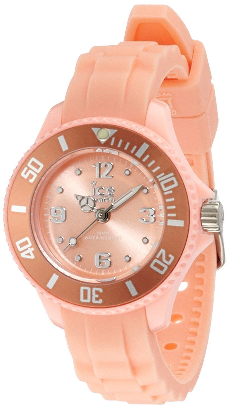 Ice Ice-Watch-Sweety Peach Mini Unisex Watch Analogue Quartz Strap Orange Dial O