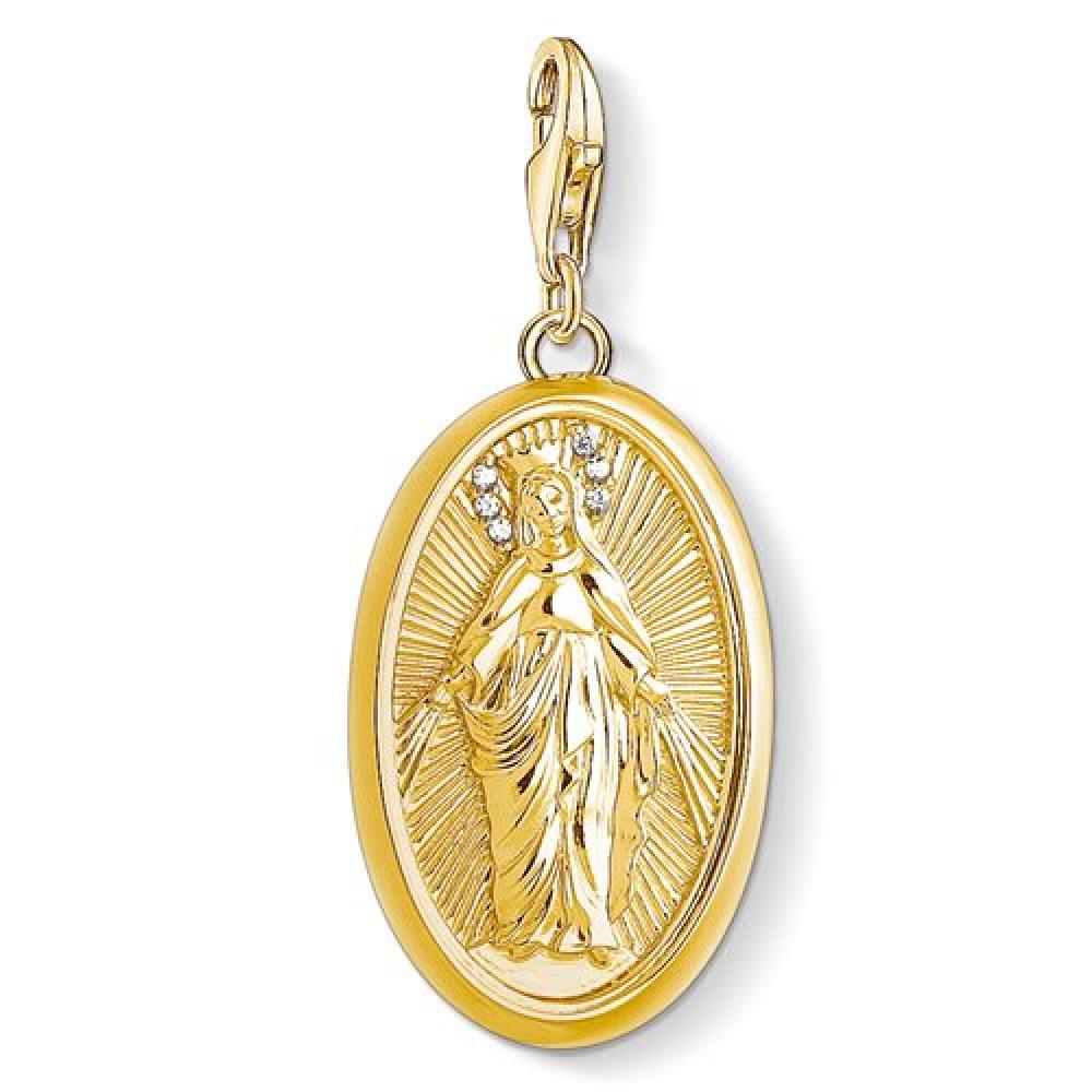 Charm Thomas Sabo Unisex 1708-414-39  Argento Oro giallo