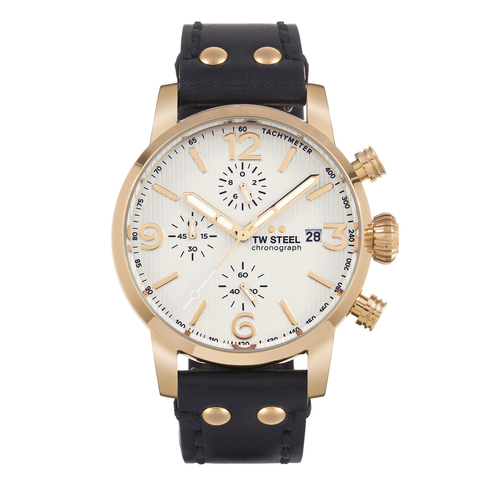 TW Steel Uomo Maverick 45mm Quarzo Orologio Cronografo MS73