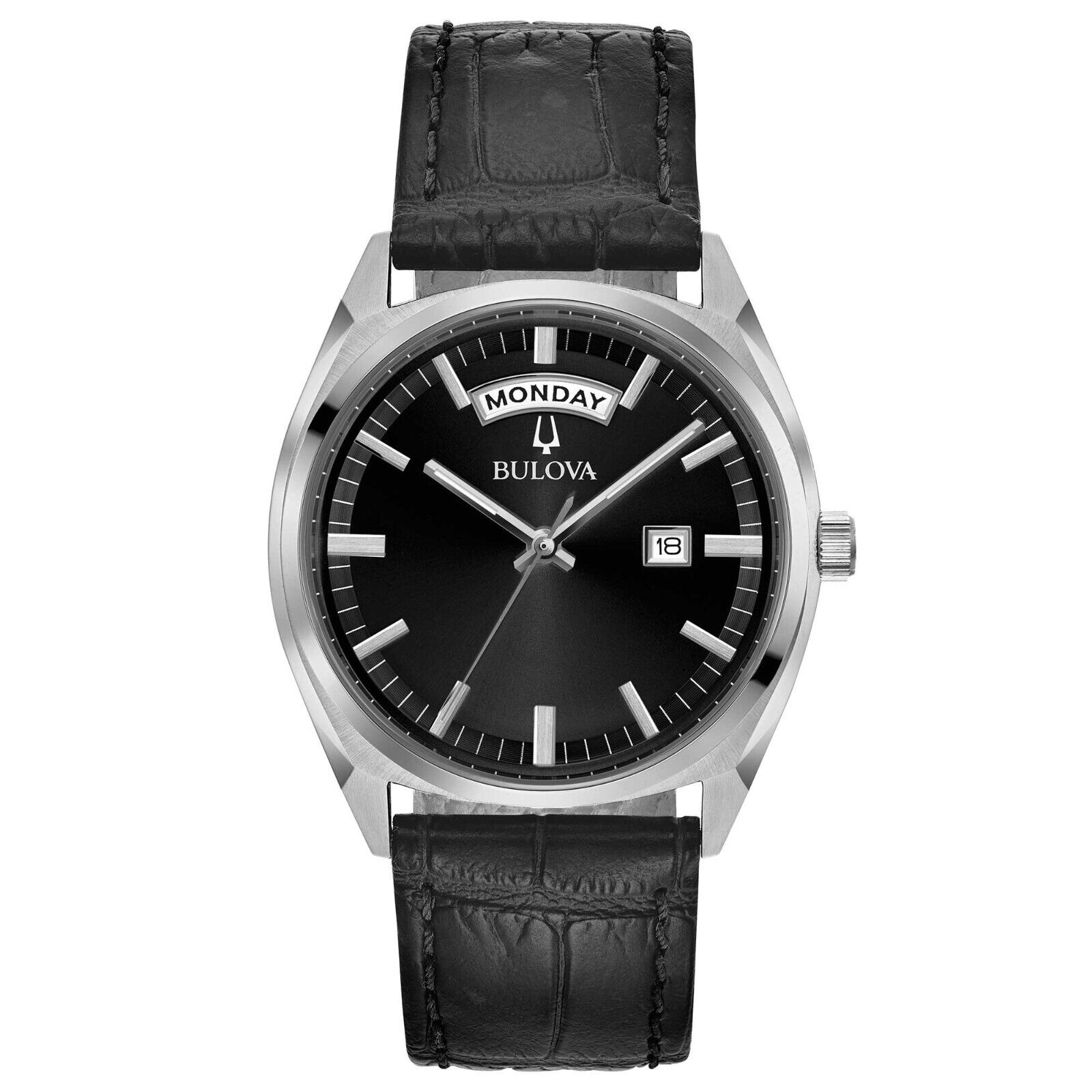 BULOVA OROLOGIO DA UOMO SOLO TEMPO Surveyor Day Date 96C128