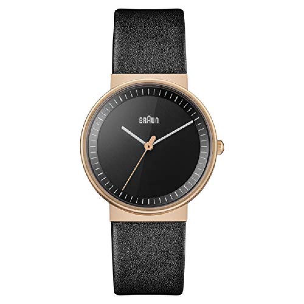 Braun Orologio Analogico Quarzo Donna con Cinturino in Pelle BN0031RGBKL - NUOVO