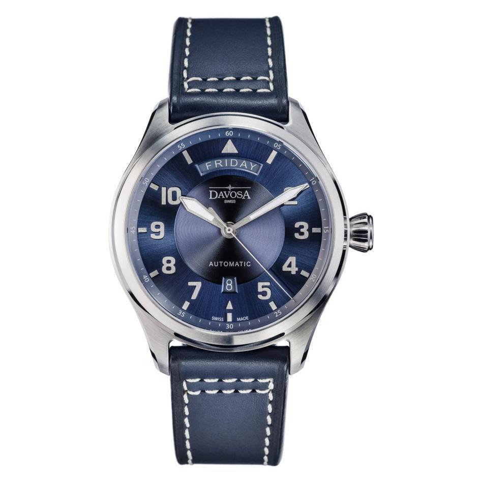Davosa 161.585.45 Protezione gratuita per orologio da uomo in vetro