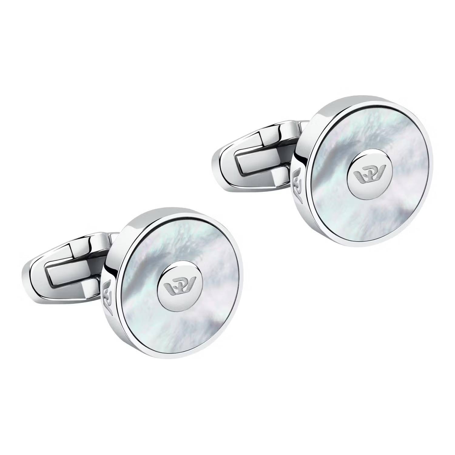 Polsini Philip Watch S82AVW01 Gemelli Acciaio Madreperla uomo Cufflink Jewels