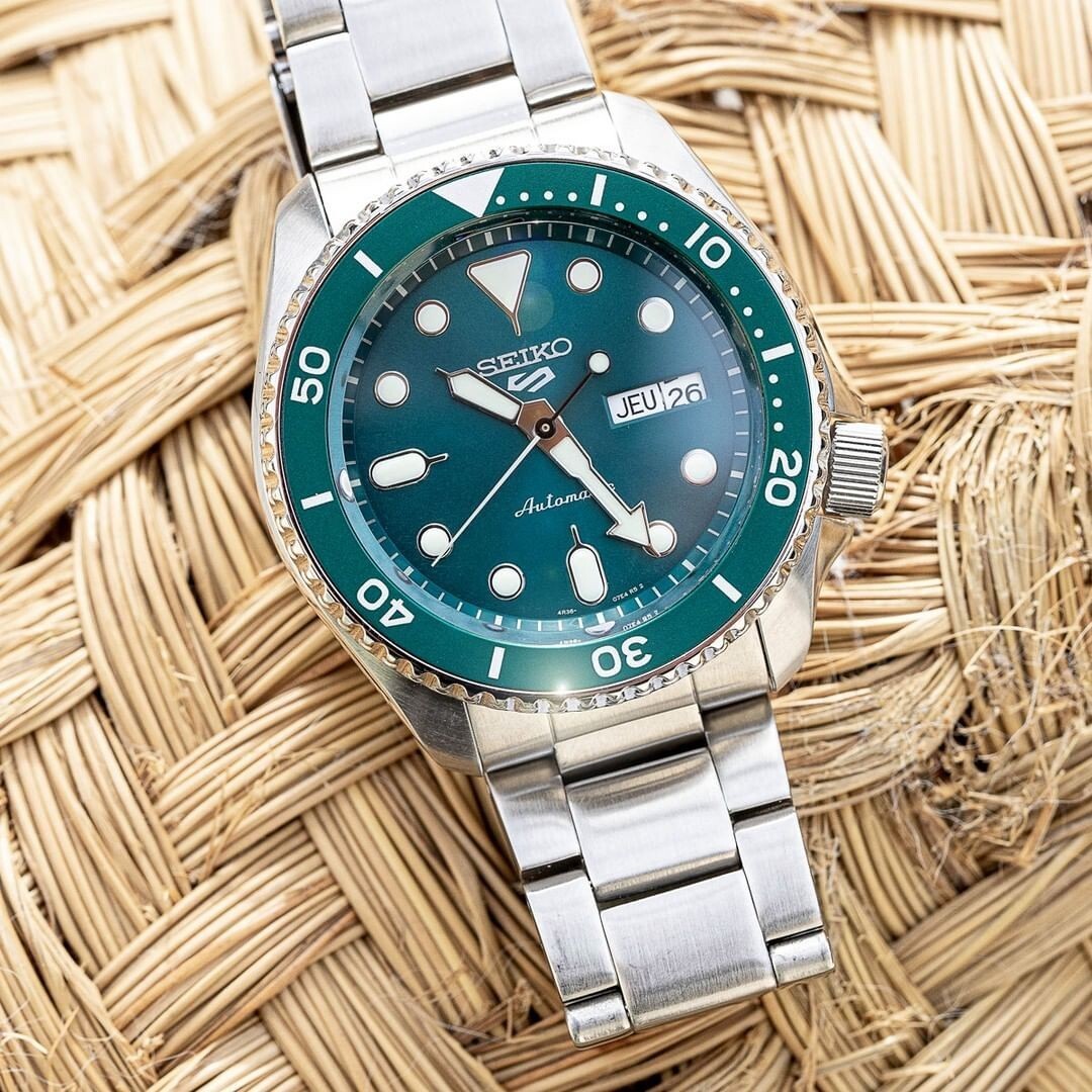 Orologio automatico Seiko 5 sports SRPD61K1 verde