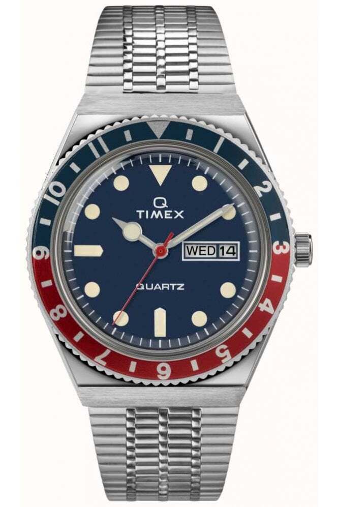 Q Timex da Uomo Reissue Orologio 38mm Impermeabile TW2T80700