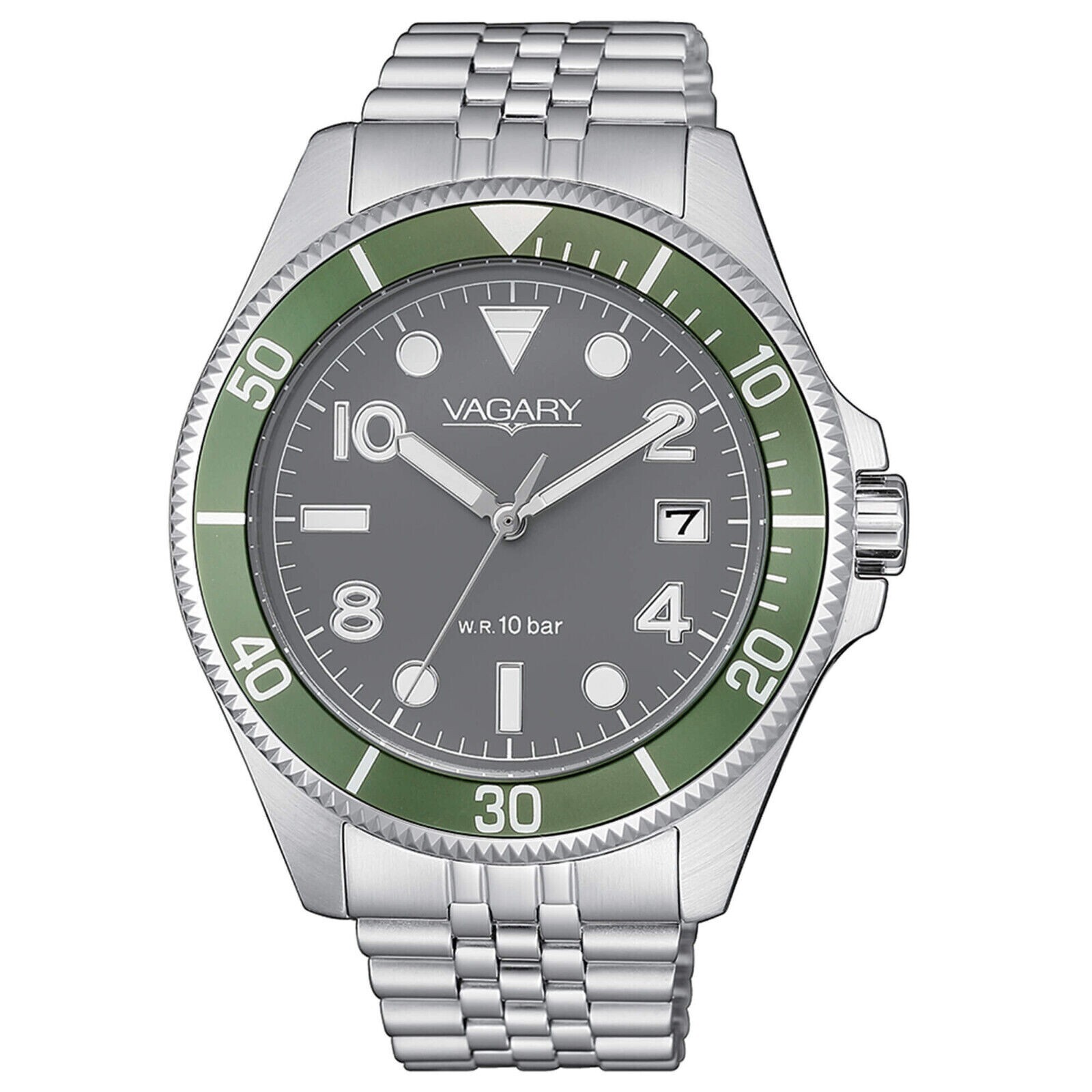 VAGARY by CITIZEN OROLOGIO SUB SOLOTEMPO IN ACCIAIO UOMO Aqua39 VD5-015-61