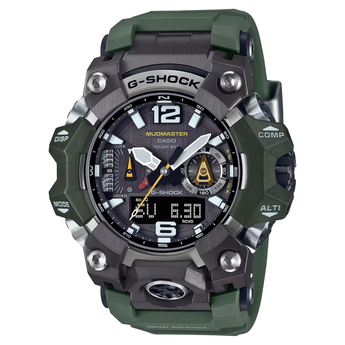 Orologio G-Shock Mudmaster GWG-B1000-3AER verde militare