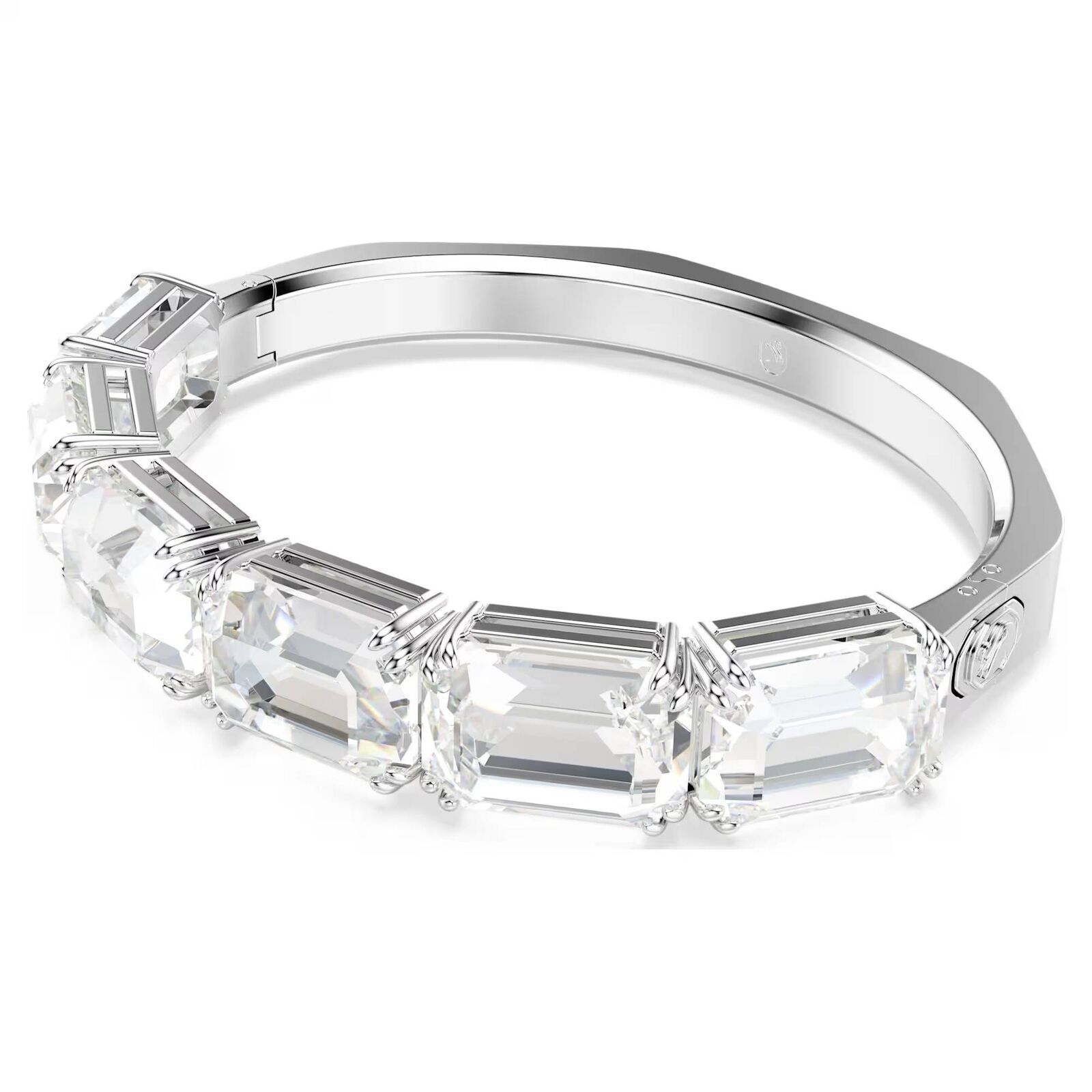 Bracciale Rigido Swarovski Millennia M 5696322 Bracelet Donna Bianco Tennis