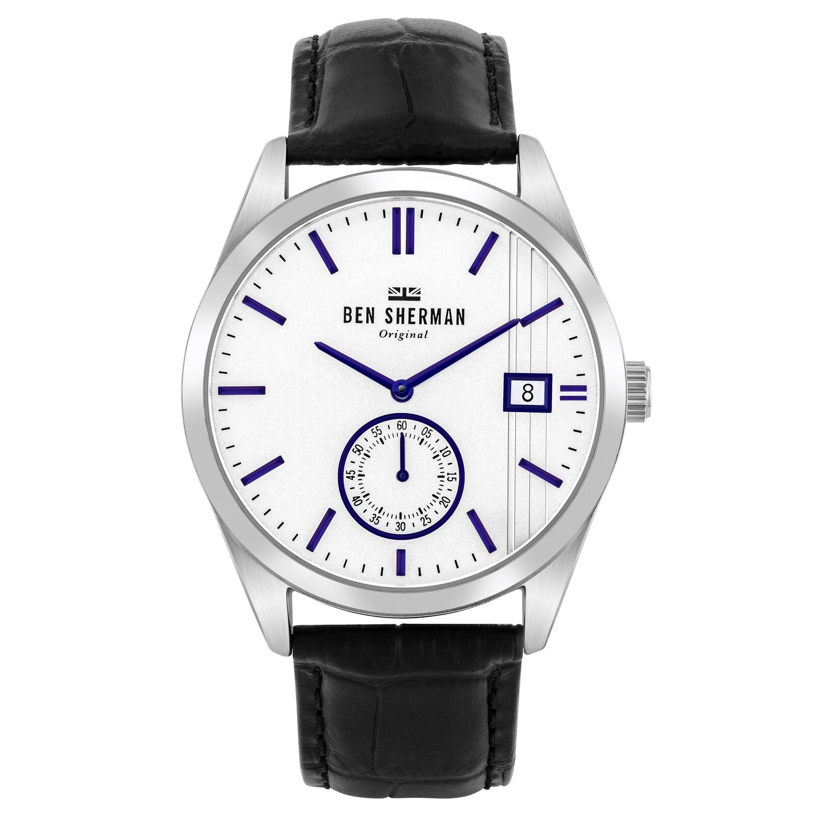 Ben Sherman Mens Analogue Quartz Watch with Leather Strap WB039UB